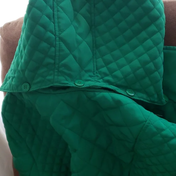 Calvin Klein Green Women's Coat With Removable Hood - Picture 4 of 11